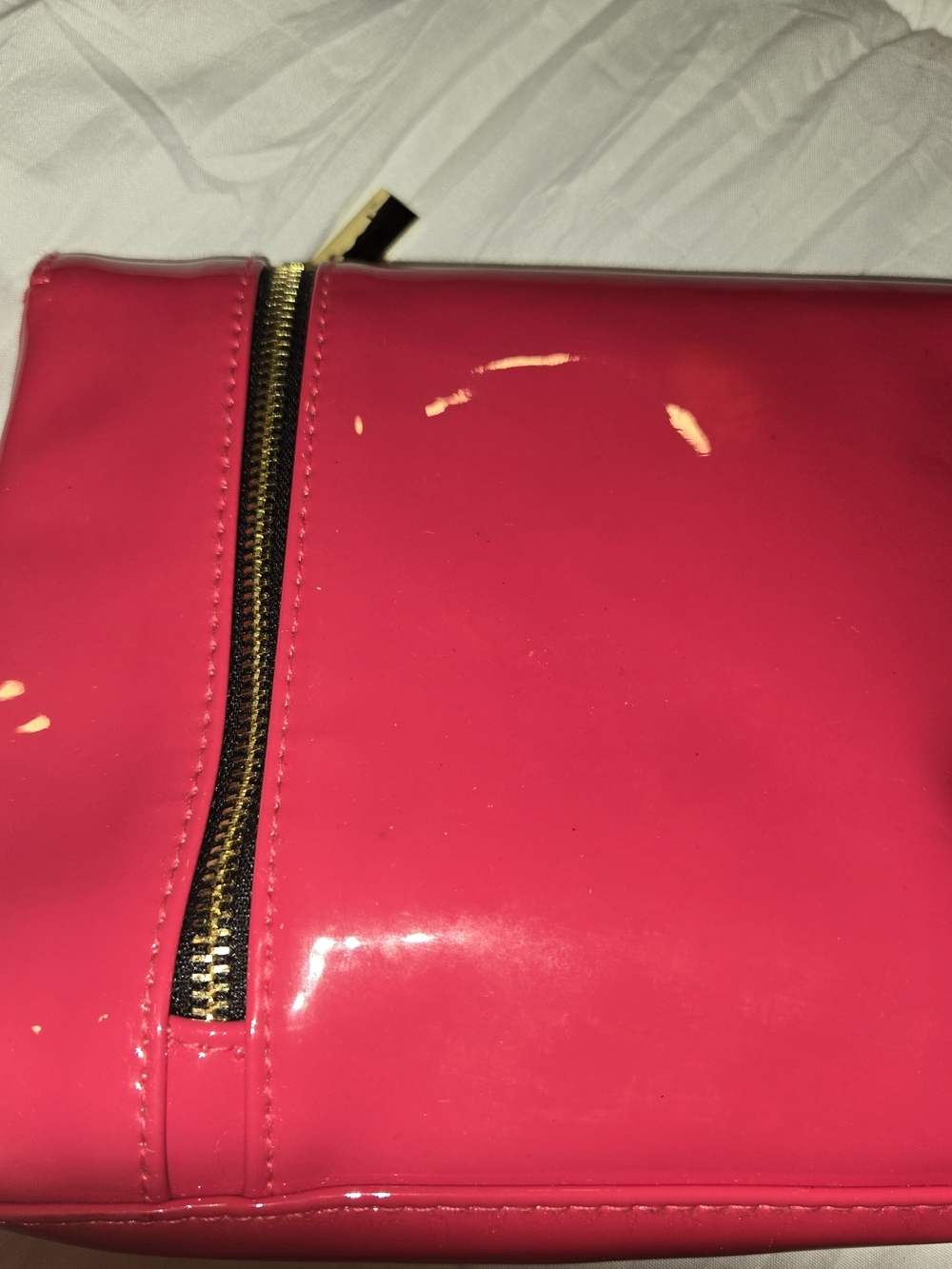 Ysl Hot Pink Patent Women's Clutch - Unbranded View 3